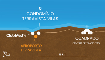 mapa de trancoso condominio terravista vilas